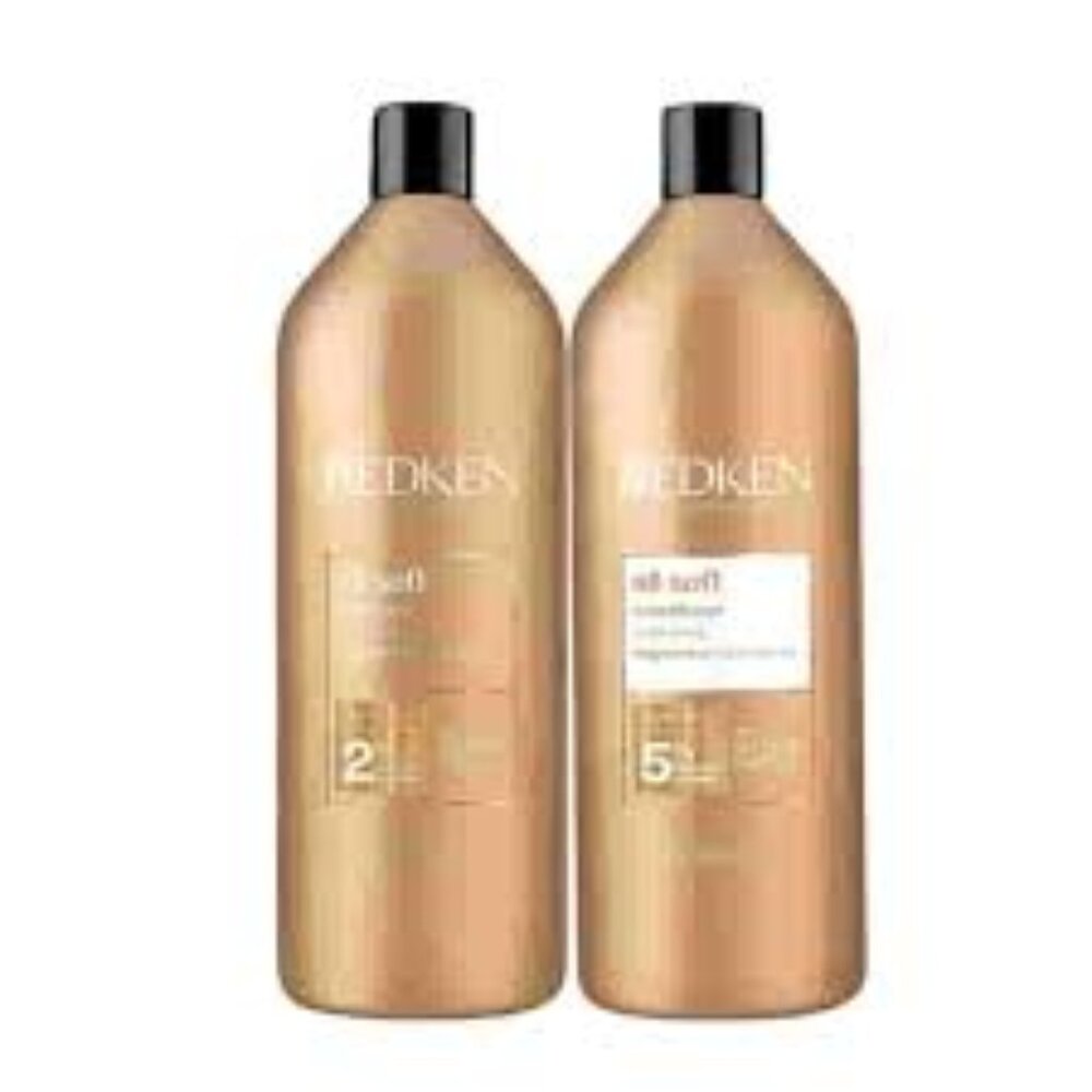 Redken All Soft Shampoo and Conditioner Duo Set - 33.8oz Each